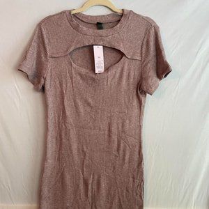 Mauve Wild Fable Bodycon Dress Juniors Size XXL